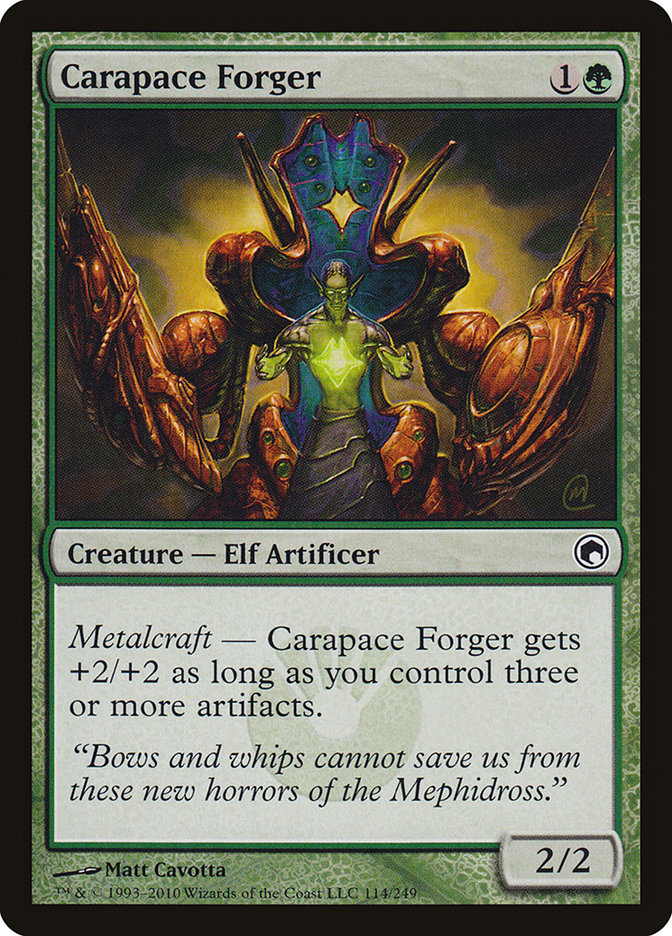 Carapace Forger [Scars of Mirrodin] | Shuffle n Cut Hobbies & Games