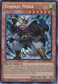 Yosenju Misak [THSF-EN002] Secret Rare | Shuffle n Cut Hobbies & Games