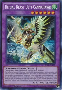 Ritual Beast Ulti-Cannahawk [THSF-EN030] Secret Rare | Shuffle n Cut Hobbies & Games