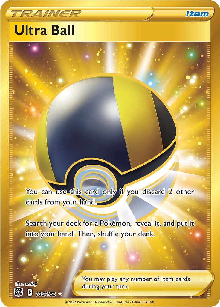 Ultra Ball (186/172) [Sword & Shield: Brilliant Stars] | Shuffle n Cut Hobbies & Games