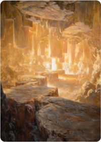 Pillarverge Pathway Art Card [Zendikar Rising Art Series] | Shuffle n Cut Hobbies & Games