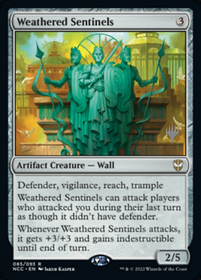 Weathered Sentinels (Promo Pack) [Streets of New Capenna Commander Promos] | Shuffle n Cut Hobbies & Games