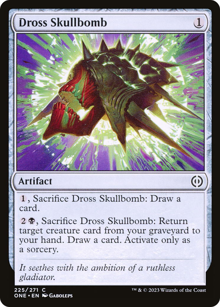 Dross Skullbomb [Phyrexia: All Will Be One] | Shuffle n Cut Hobbies & Games