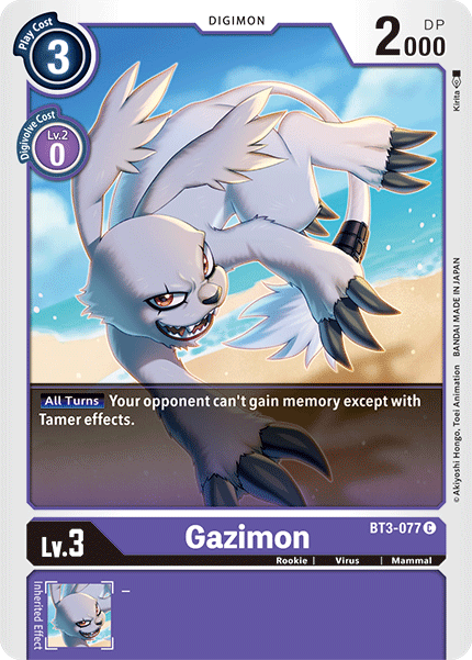 Gazimon [BT3-077] [Release Special Booster Ver.1.5] | Shuffle n Cut Hobbies & Games