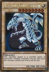 Blue-Eyes White Dragon [PGL2-EN080] Gold Rare | Shuffle n Cut Hobbies & Games