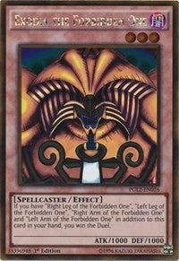 Exodia the Forbidden One [PGL2-EN026] Gold Rare | Shuffle n Cut Hobbies & Games