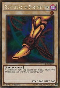 Right Leg of the Forbidden One [PGL2-EN022] Gold Rare | Shuffle n Cut Hobbies & Games