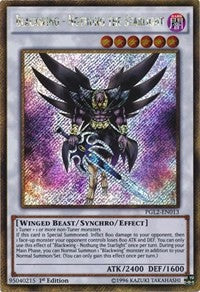 Blackwing - Nothung the Starlight [PGL2-EN013] Gold Secret Rare | Shuffle n Cut Hobbies & Games