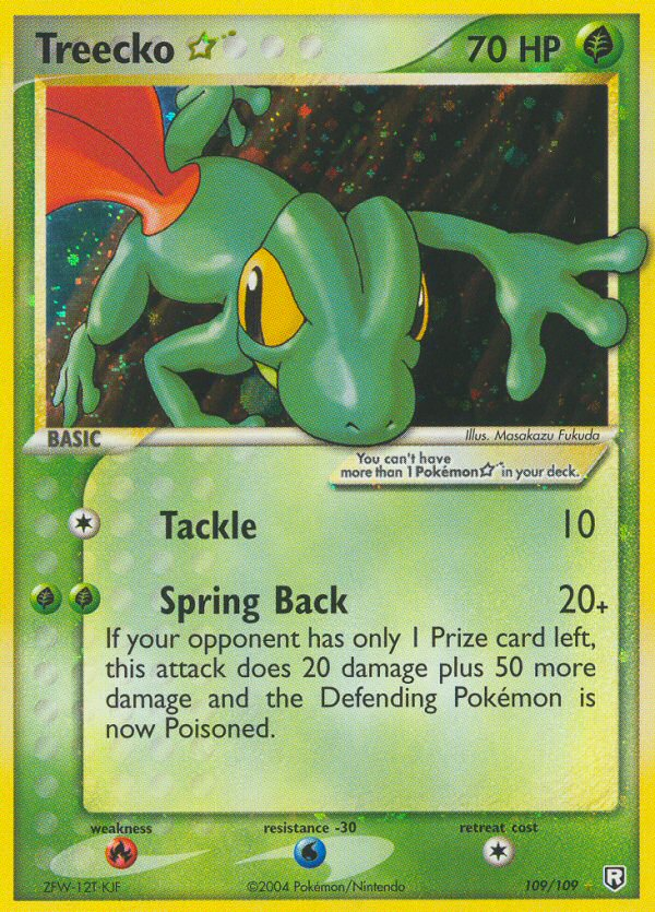 Treecko Star (109/109) [EX: Team Rocket Returns] | Shuffle n Cut Hobbies & Games