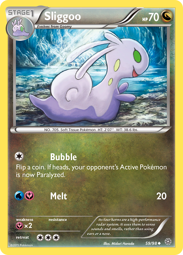 Sliggoo (59/98) [XY: Ancient Origins] | Shuffle n Cut Hobbies & Games