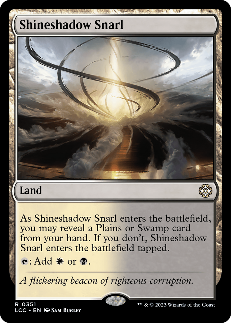 Shineshadow Snarl [The Lost Caverns of Ixalan Commander] | Shuffle n Cut Hobbies & Games