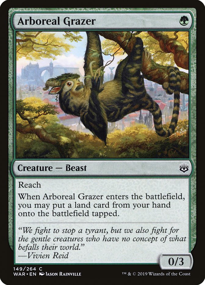 Arboreal Grazer [War of the Spark] | Shuffle n Cut Hobbies & Games