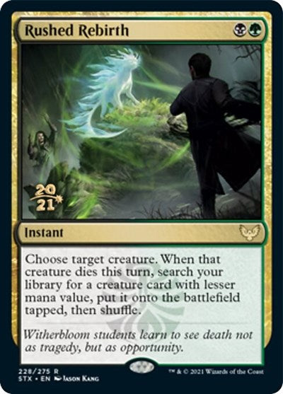 Rushed Rebirth [Strixhaven: School of Mages Prerelease Promos] | Shuffle n Cut Hobbies & Games