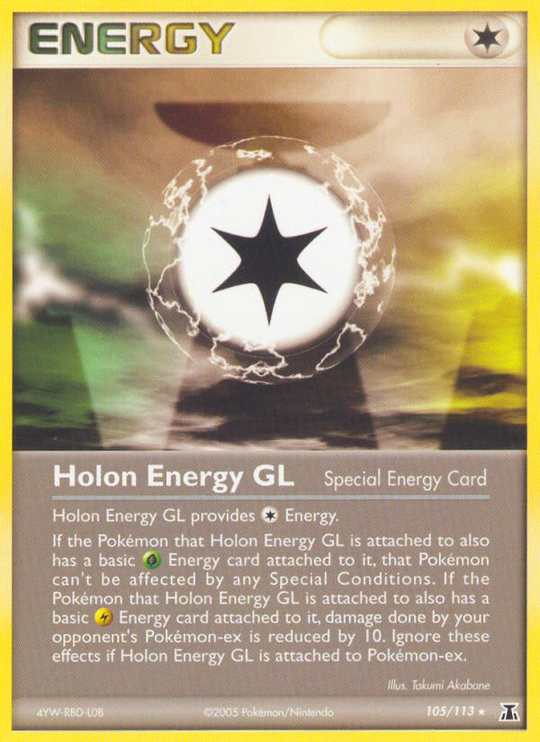 Holon Energy GL (105/113) [EX: Delta Species] | Shuffle n Cut Hobbies & Games