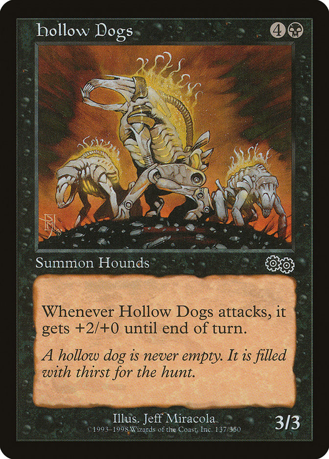 Hollow Dogs [Urza's Saga] | Shuffle n Cut Hobbies & Games