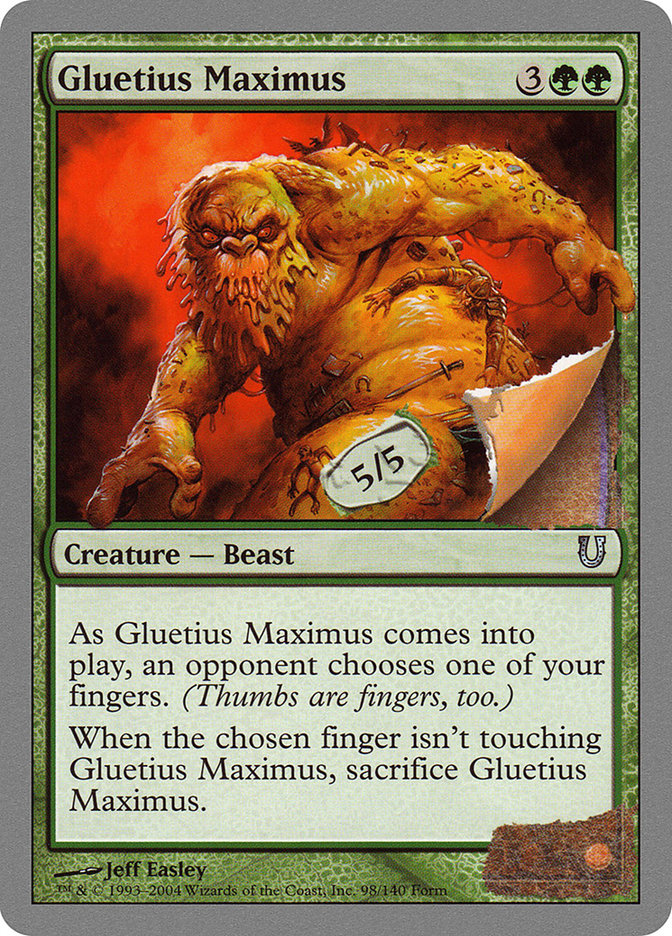 Gluetius Maximus [Unhinged] | Shuffle n Cut Hobbies & Games