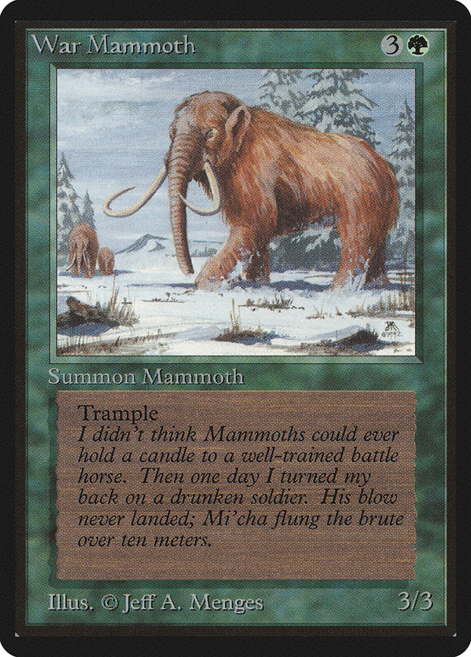 War Mammoth [Beta Edition] | Shuffle n Cut Hobbies & Games