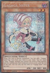 Gagaga Sister [WSUP-EN006] Prismatic Secret Rare | Shuffle n Cut Hobbies & Games