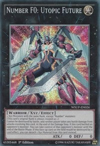 Number F0: Utopic Future [WSUP-EN026] Prismatic Secret Rare | Shuffle n Cut Hobbies & Games