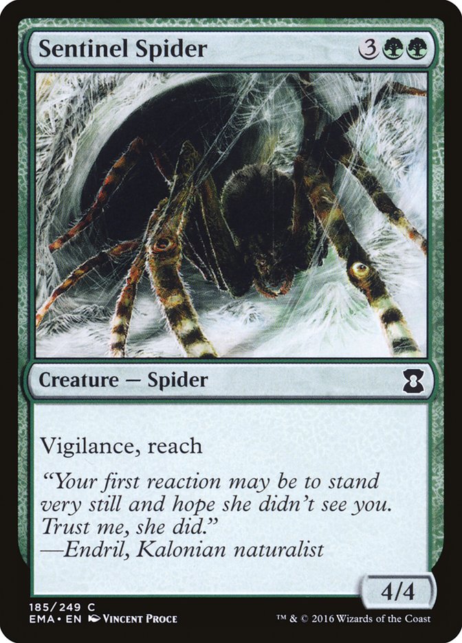 Sentinel Spider [Eternal Masters] | Shuffle n Cut Hobbies & Games