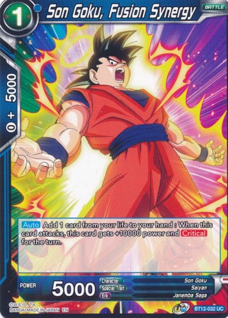 Son Goku, Fusion Synergy [BT12-032] | Shuffle n Cut Hobbies & Games