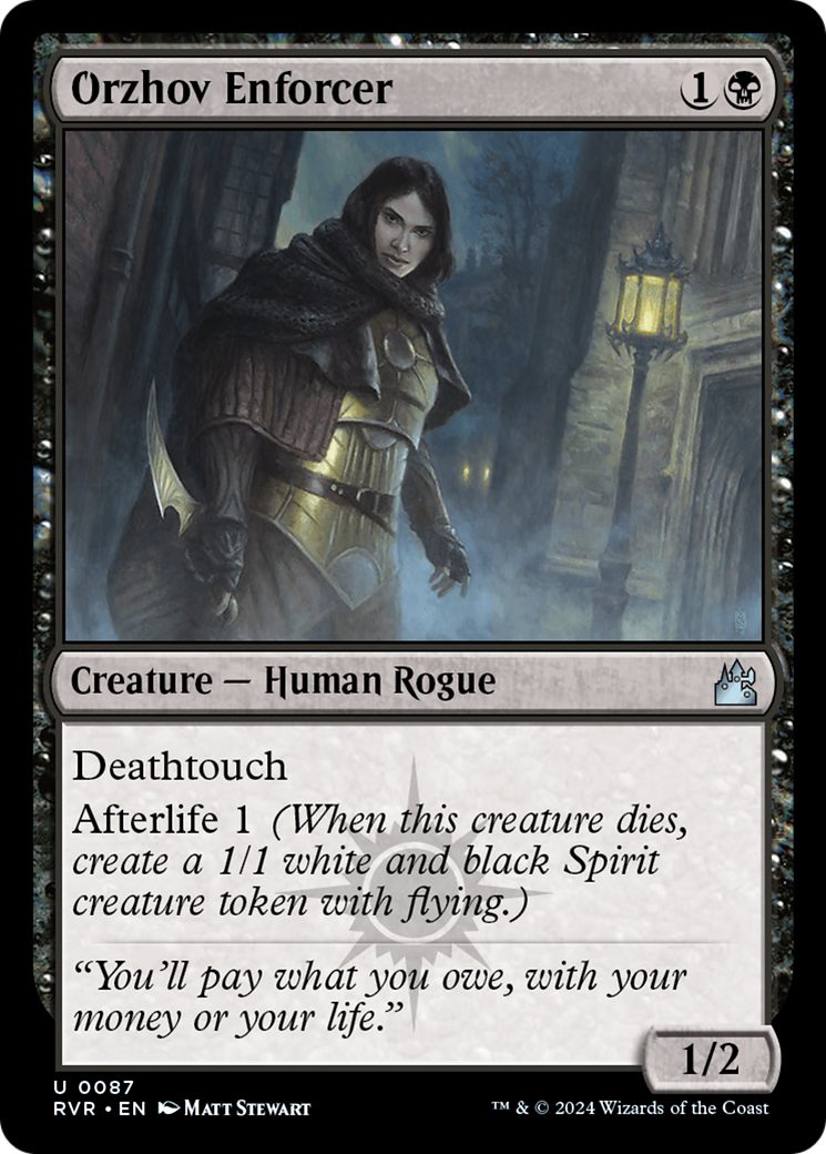 Orzhov Enforcer [Ravnica Remastered] | Shuffle n Cut Hobbies & Games