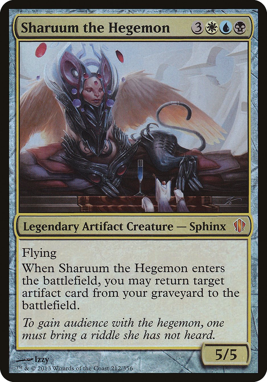 Sharuum the Hegemon (Oversized) [Commander 2013 Oversized] | Shuffle n Cut Hobbies & Games