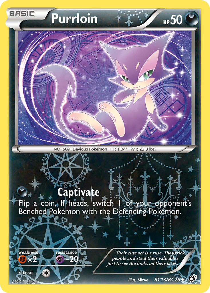 Purrloin (RC13/RC25) [Black & White: Legendary Treasures] | Shuffle n Cut Hobbies & Games