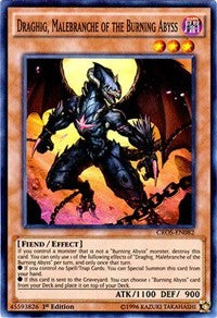 Draghig, Malebranche of the Burning Abyss [CROS-EN082] Super Rare | Shuffle n Cut Hobbies & Games