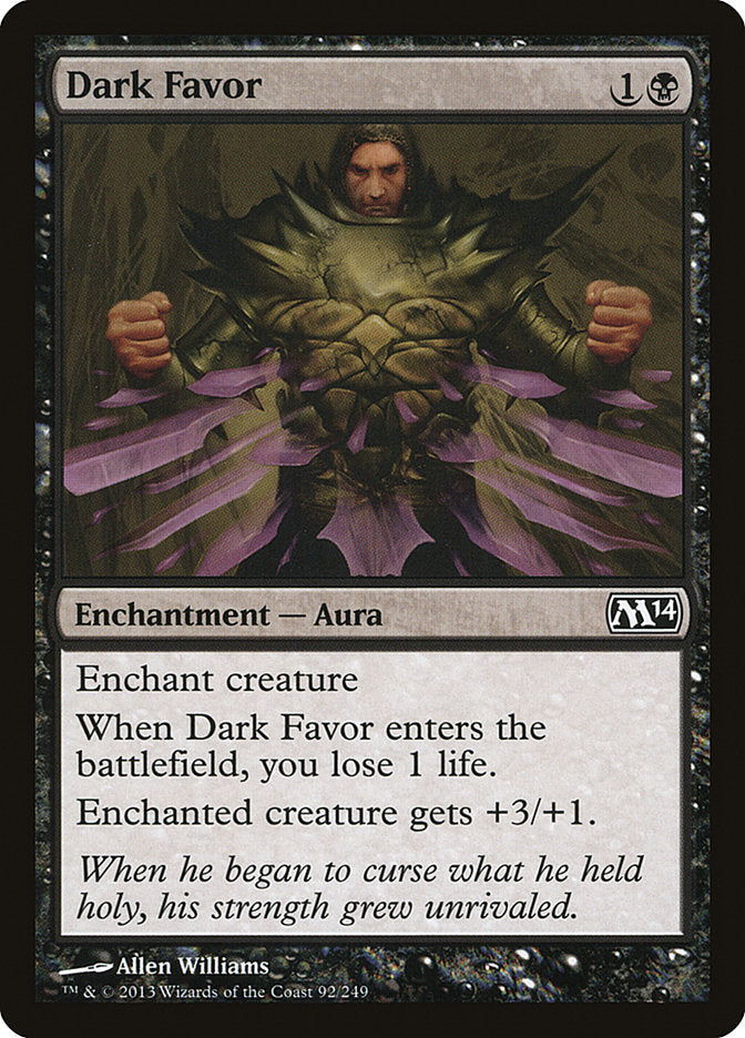 Dark Favor [Magic 2014] | Shuffle n Cut Hobbies & Games