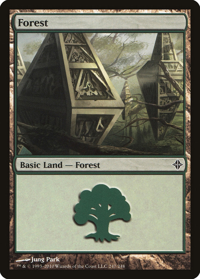 Forest (247) [Rise of the Eldrazi] | Shuffle n Cut Hobbies & Games