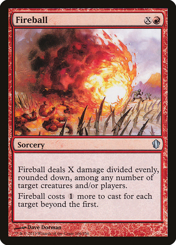 Fireball [Commander 2013] | Shuffle n Cut Hobbies & Games