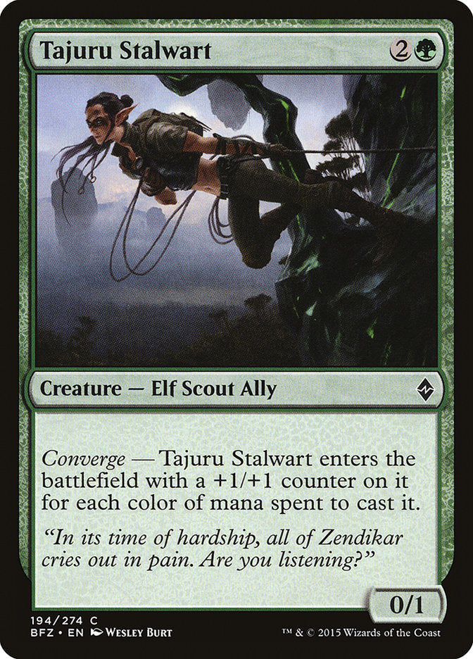 Tajuru Stalwart [Battle for Zendikar] | Shuffle n Cut Hobbies & Games