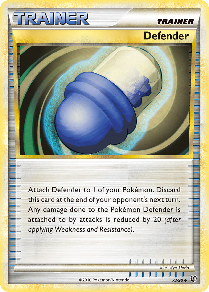 Defender (72/90) [HeartGold & SoulSilver: Undaunted] | Shuffle n Cut Hobbies & Games