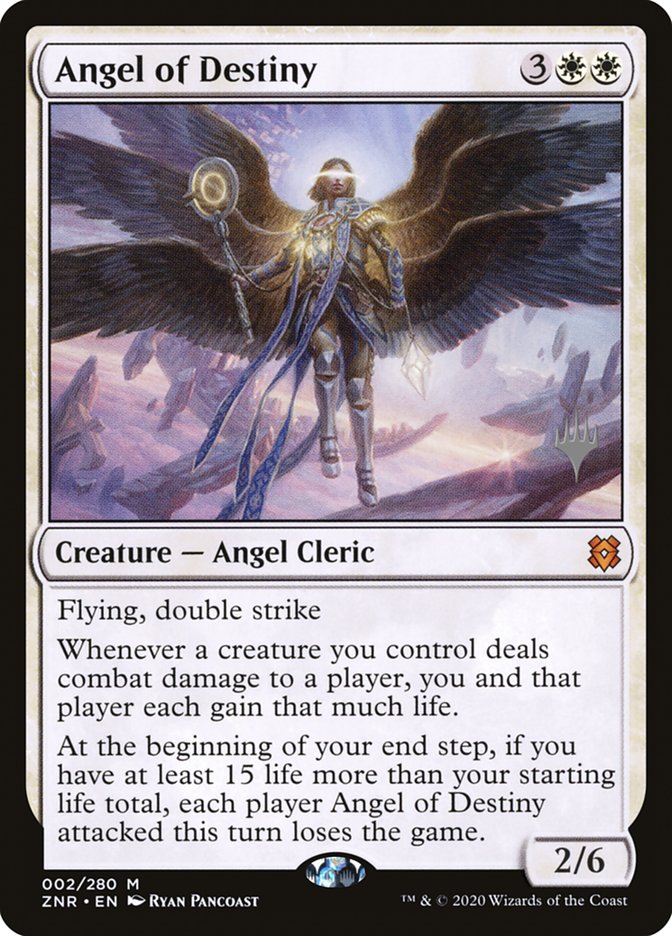 Angel of Destiny (Promo Pack) [Zendikar Rising Promos] | Shuffle n Cut Hobbies & Games