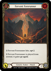 Fervent Forerunner (Blue) [ARC184-C] 1st Edition Rainbow Foil | Shuffle n Cut Hobbies & Games