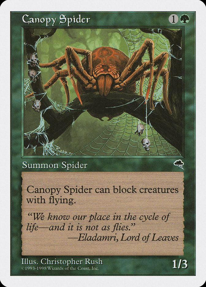 Canopy Spider [Anthologies] | Shuffle n Cut Hobbies & Games