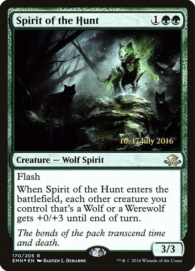 Spirit of the Hunt [Eldritch Moon Prerelease Promos] | Shuffle n Cut Hobbies & Games