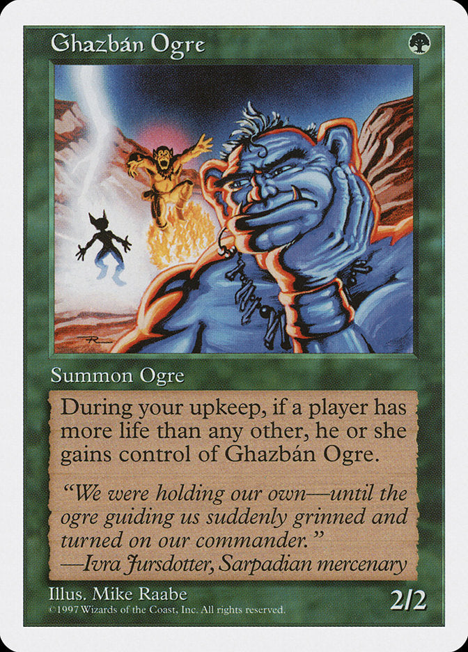 Ghazban Ogre [Fifth Edition] | Shuffle n Cut Hobbies & Games