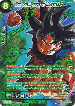 Son Goku, Hope of Universe 7 (TB1-052) [Collector's Selection Vol. 2] | Shuffle n Cut Hobbies & Games