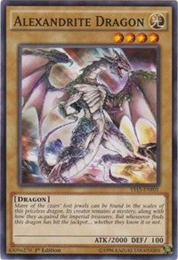 Alexandrite Dragon [YS15-ENF01] Common | Shuffle n Cut Hobbies & Games