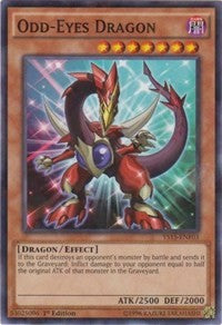 Odd-Eyes Dragon [YS15-ENF03] Shatterfoil Rare | Shuffle n Cut Hobbies & Games