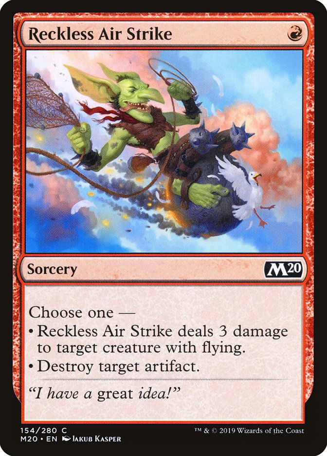 Reckless Air Strike [Core Set 2020] | Shuffle n Cut Hobbies & Games