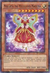 Mozarta the Melodious Maestra [SP15-EN019] Shatterfoil Rare | Shuffle n Cut Hobbies & Games