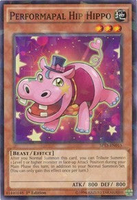 Performapal Hip Hippo [SP15-EN015] Shatterfoil Rare | Shuffle n Cut Hobbies & Games