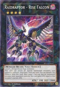 Raidraptor - Rise Falcon [SP15-EN037] Shatterfoil Rare | Shuffle n Cut Hobbies & Games