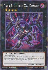 Dark Rebellion Xyz Dragon [SP15-EN036] Shatterfoil Rare | Shuffle n Cut Hobbies & Games