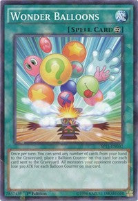 Wonder Balloons [SP15-EN042] Shatterfoil Rare | Shuffle n Cut Hobbies & Games