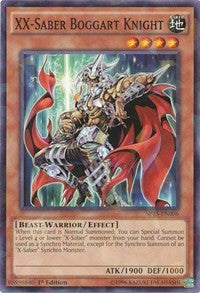 XX-Saber Boggart Knight [SP15-EN006] Shatterfoil Rare | Shuffle n Cut Hobbies & Games