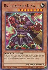 Battleguard King [SP15-EN020] Shatterfoil Rare | Shuffle n Cut Hobbies & Games